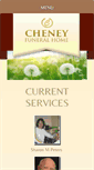 Mobile Screenshot of cheneyfuneralhome.com